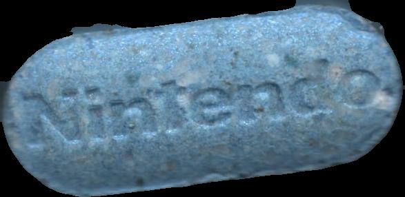 Nintendo (Azul) - MDMA 112mg (Front) pill — lab-tested sample