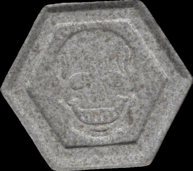 Phillip Plein (Gris) - MDMA 165mg (Front) sample 2022-08-19_phillipplein_gris