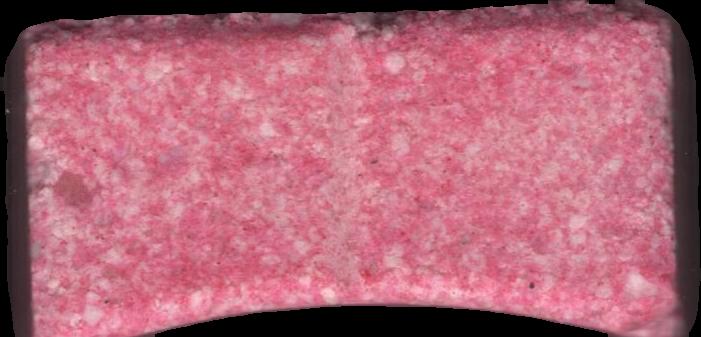 Netflix (Rosa) - MDMA 176mg (Front) sample 2022-08-20_netflix_rosa