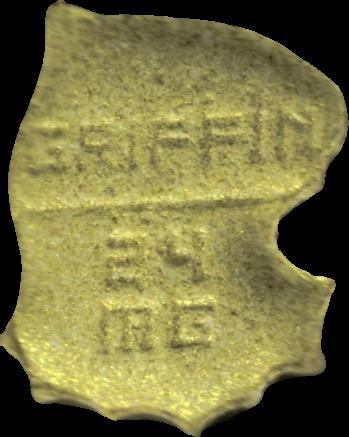 Griffin (Dorado) - 2C-B 11mg (Front) sample 2022-09-06_griffin_dorado