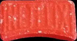 Netflix (Rosa Oscuro) - MDMA 146mg (Front) pill — lab-tested sample