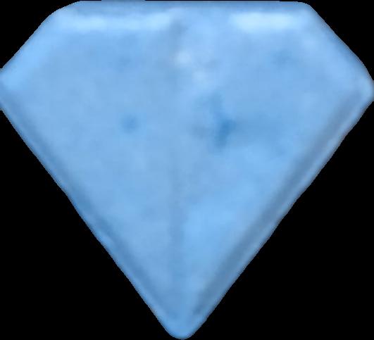 Punisher (Rosa) - MDMA 126mg (Front) sample 2022-09-29_punisher_rosa