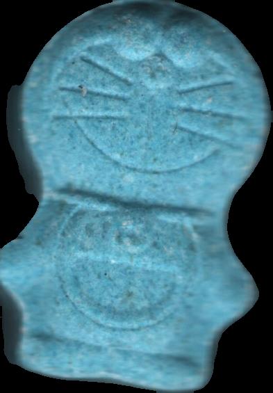 Doraimon (Azul) - MDMA 126mg (Front) pill — lab-tested sample