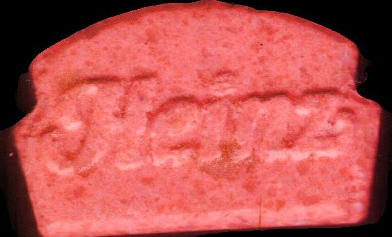Heinz (Naranja) - MDMA 239mg (Front) sample 2022-10-18_heinz_naranja