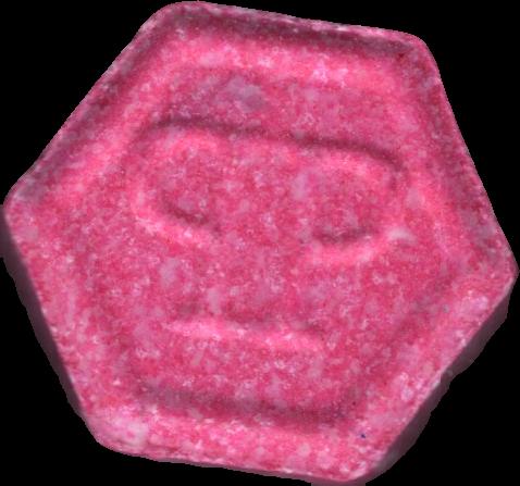 Phillip Plein (Rosa Claro) (Front) pill — lab-tested sample