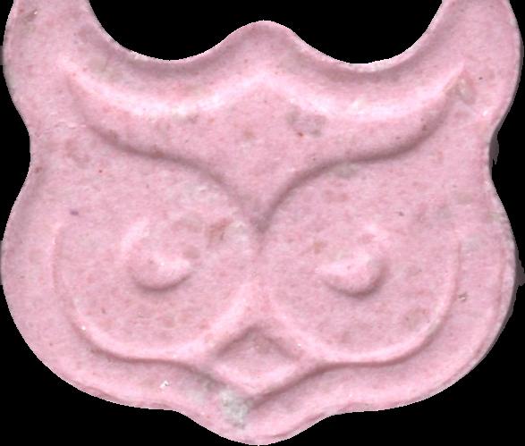 Búho-Panama (Rosa) - MDMA 136mg (Front) pill — lab-tested sample