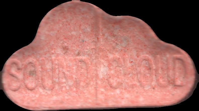 SoundCloud (Naranja Claro) - MDMA 117mg (Front) sample 2022-12-05_soundcloud_naranjaclaro