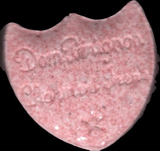 Dom Perignon (Rosa) - MDMA 201mg (Front) sample 2022-12-09_domperignon_rosa