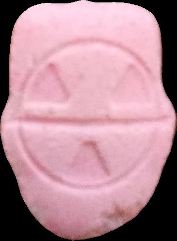 Kim Jong-Un (Rosa) - MDMA 97mg (Front) sample 2022-12-16_kimjongun_rosa