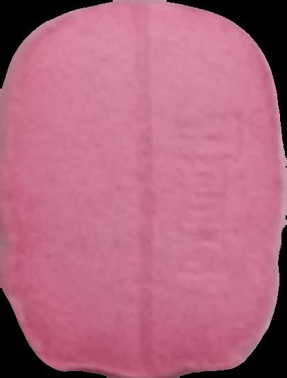 Gas mask (Rosa Claro) - MDMA 80mg (Front) sample 2022-12-22_gasmask_rosaclaro