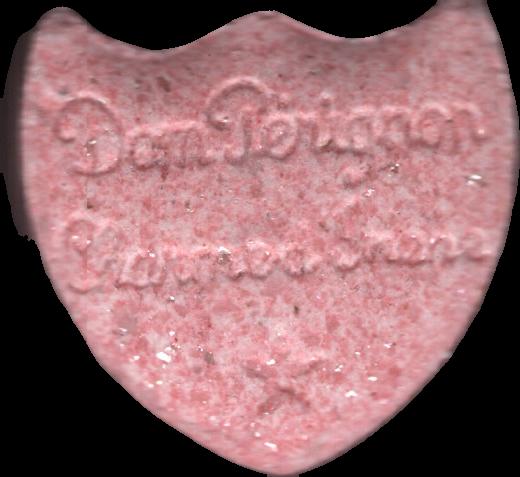 Dom Perignon (Rosa) - MDMA 194mg (Front) sample 2022-12-23_domperignon_rosa
