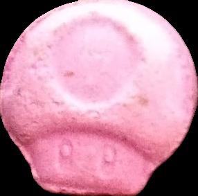 Seta (Rosa) - 2C-B 9.2mg (Front) pill — lab-tested sample