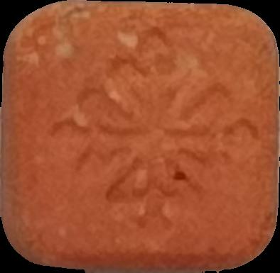 Patek Philippe Geneve (Naranja) - MDMA 162mg (Front) pill — lab-tested sample