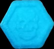 Phillip Plein (Azul) - MDMA 15mg (Front) sample 2023-08-03_phillipplein_azul