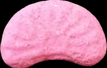 Amanecer (Rosa) - MDMA 121mg (Front) sample 2023-08-18_amanecer_rosa