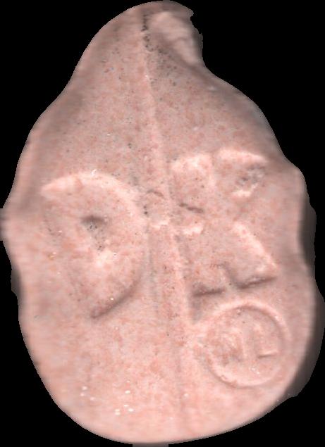 (Rosa) - MDMA 147mg (Front) sample 2023-08-19_noidentificable_rosa