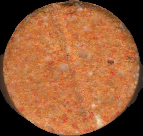 (Naranja) - MDMA 94mg (Front) pill — lab-tested sample