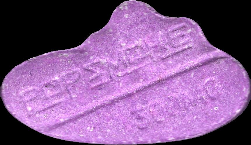 Pop Smoke (Morado Claro) - MDMA 274mg (Front) sample 2023-08-31_popsmoke_moradoclaro