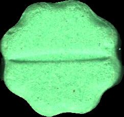 Chupa Chups (Verde Claro) (Front) pill — lab-tested sample