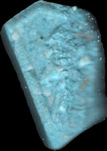 (Azul) - MDMA 97mg (Front) sample 2023-09-01_noidentificable_azul