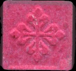 Patek Philippe Geneve (Rosa) - MDMA 165mg (Front) pill — lab-tested sample