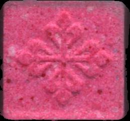 Patek Philippe Geneve (Rosa) - MDMA 158mg (Front) pill — lab-tested sample