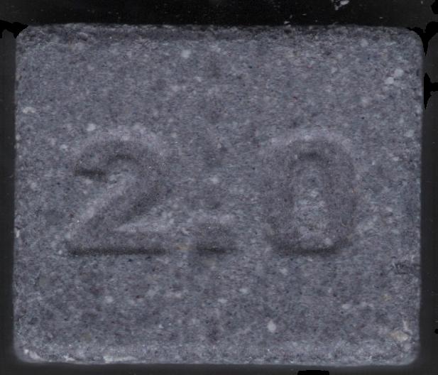 Berghain (Morado) - MDMA 93mg (Front) pill — lab-tested sample