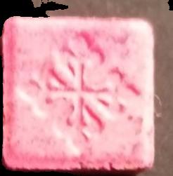 Patek Philippe Geneve (Rosa) (Front) pill — lab-tested sample