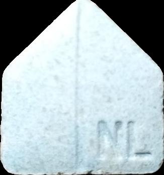 Albert Heijn (AH) (Azul) - MDMA 142mg (Front) sample 2023-09-13_albertheijnah_azul