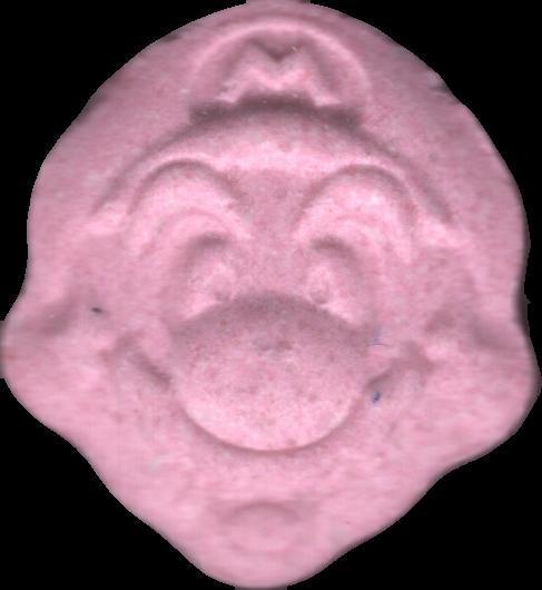 Mario Bros (Rosa) - MDMA 146mg (Front) sample 2023-09-19_mariobros_rosa