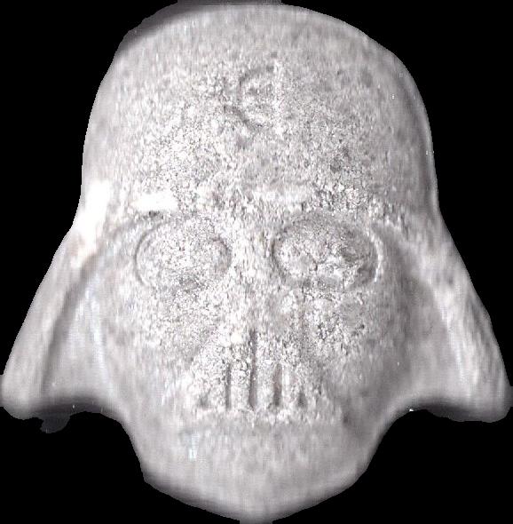 Darth Vader (Gris Claro) - MDMA 148mg (Front) sample 2023-09-21_darthvader_grisclaro