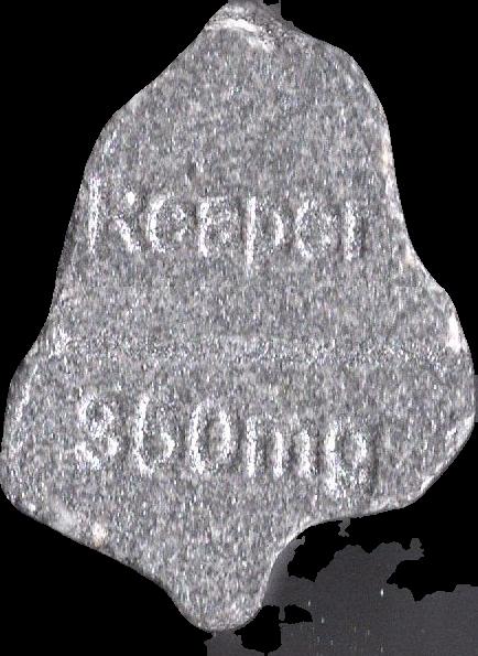 Grim Reaper (Gris Oscuro) - MDMA 265mg (Front) sample 2023-09-21_grimreaper_grisoscuro