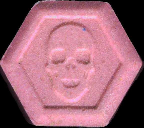 Phillip Plein (Rosa) - MDMA 125mg (Front) sample 2023-09-21_phillipplein_rosa