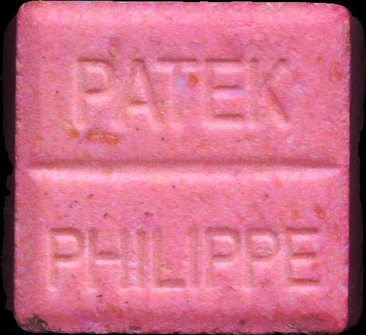 Patek Philippe Geneve (Rosa Oscuro) - MDMA 223mg (Front) sample 2023-10-05_patekphilippegeneve_rosaoscuro