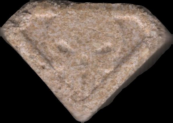 Punisher (Rosa) - MDMA 152mg (Front) sample 2023-10-10_punisher_rosa