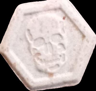 Phillip Plein (Azul) - MDMA 137mg (Front) sample 2023-10-27_phillipplein_azul
