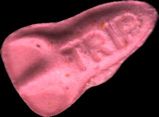 (Rosa) - 2C-B 4.1mg (Front) pill — lab-tested sample