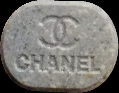 Chanel (Azul) - MDMA 84mg (Front) pill — lab-tested sample