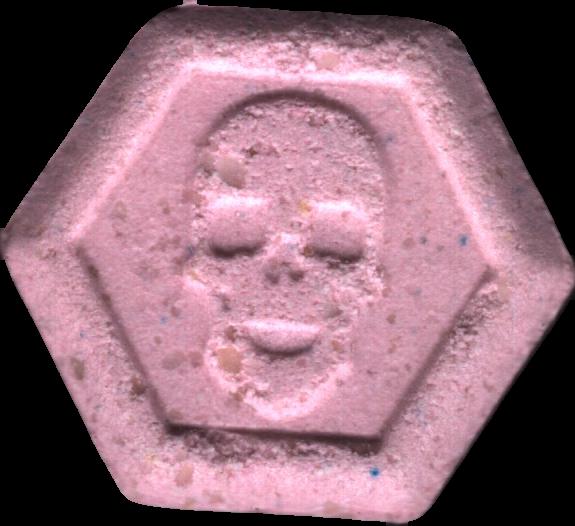 Phillip Plein (Rosa) - MDMA 109mg (Front) sample 2023-11-14_phillipplein_rosa