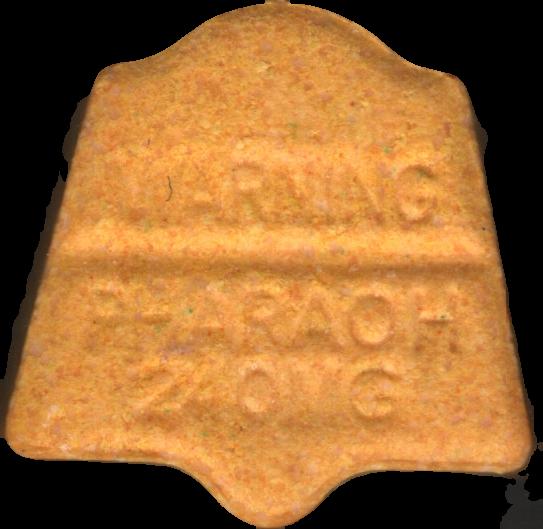 Faraón (Verde) - MDMA 170mg (Front) sample 2023-11-28_faran_verde