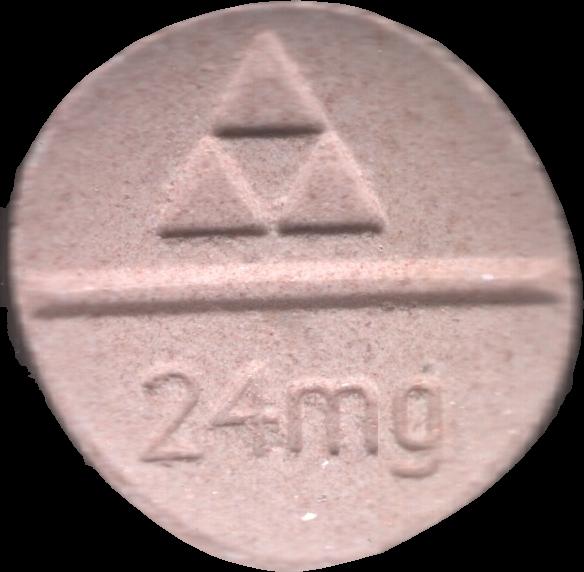 (Naranja) - 2C-B 15mg (Front) pill — lab-tested sample
