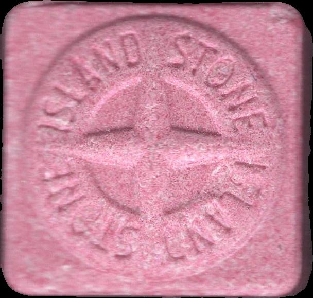 Stone Island (Rosa Claro) - MDMA 276mg (Front) sample 2023-11-30_stoneisland_rosaclaro