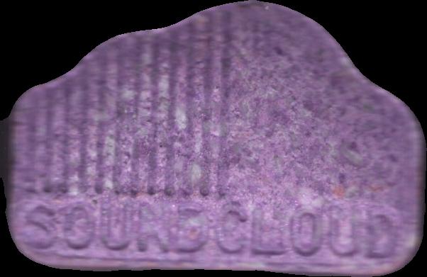 SoundCloud (Lila) - MDMA 203mg (Front) sample 2023-12-12_soundcloud_lila