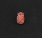Piña (Rojo) - MDMA 100mg (Front) lab-tested pill — back