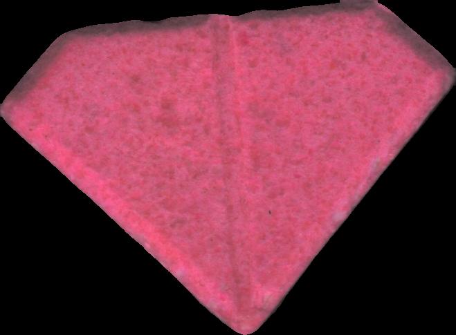 Punisher (Rosa) - MDMA 36% (Front) sample 2024-07-13_punisher_rosa