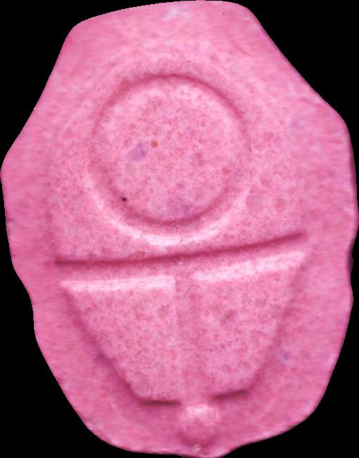 El juego del calamar (squid game) (Rosa) - MDMA 201mg (Front) sample 2024-07-16_eljuegodelcalamarsquidgame_rosa