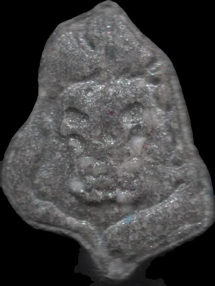 León (Gris) - MDMA 162mg (Front) pill — lab-tested sample