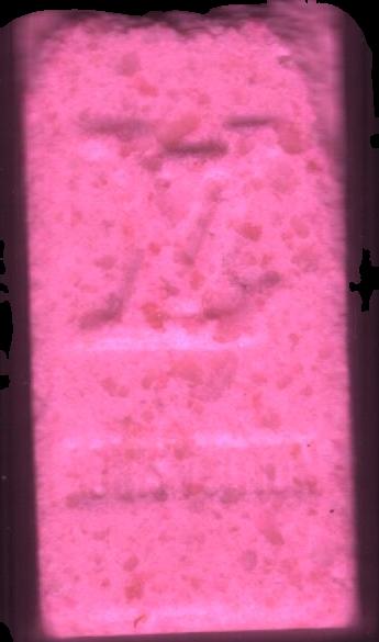 Louis Vuitton LV (Rosa) - MDMA 191mg (Front) pill — lab-tested sample