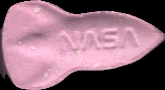 NASA (Rosa) - 2C-B 11mg (Front) sample 2024-07-23_nasa_rosa