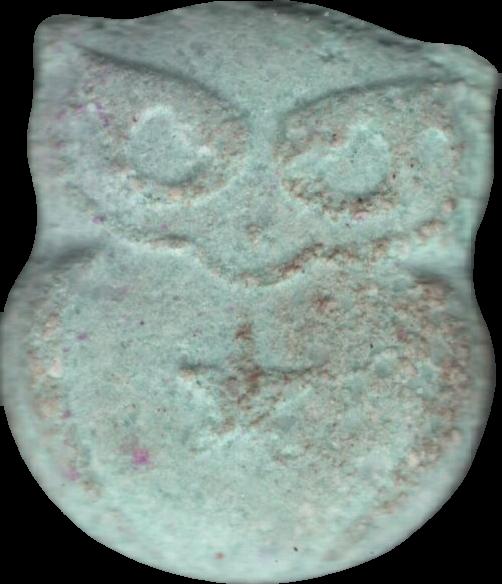 Búho-Panama (Multicolor) - MDMA 152mg (Front) sample 2024-07-27_bhopanama_multicolor